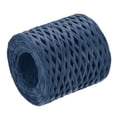 thumbnail image 3 of Uxcell Raffia Paper Craft Ribbon, 1/4 Inch 218 Yards Raffia String Packing Paper Twine, Navy Blue, 3 of 6
