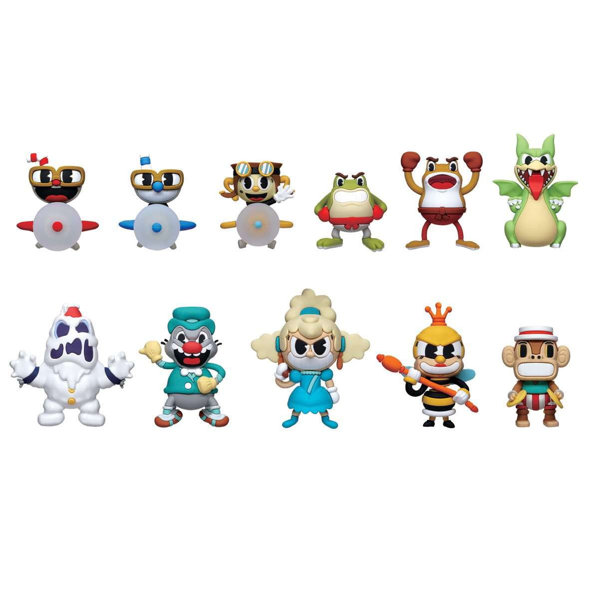 3D Figural Foam Bag Clip Cuphead Series 2 Mystery Pack (1 RANDOM