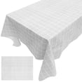 thumbnail image 2 of CIMAXIC Cimaxic Smooth Grey Peva Tablecloth Easy to Clean and Use 4Pcs, 2 of 6