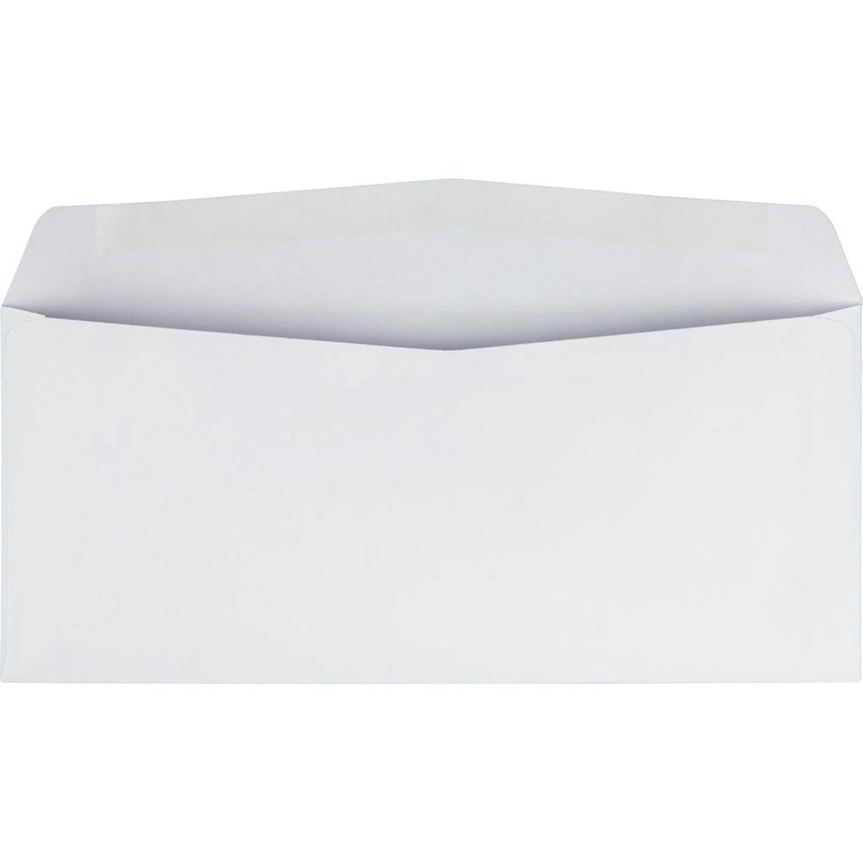 Quality Park No. 10 Regular Business Envelopes - Business- 9 1by2"W x 4 1by8" L- 24 lb - Gummed - Wove - White