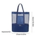 thumbnail image 3 of Bolsa de Mano Azul Marino con Bolsa de Hielo para Playa, Natación y Actividades Al Aire Libre. Separa Compartimentos para Ropa Seca y Húmeda. 16,5 X 12,5 X 5,9 Pulgadas., 3 of 6
