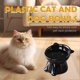thumbnail image 3 of Plastic cat bowls and dog bowls Food Bowl Tilted Pet Feeder Dishes, 3 of 5