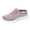 Light Purple, variant on Womens Orthopedic Clogs Backless Walking Slides Sandals Lightweight Comfortable Mesh Athletic Nursing Driving Arch Support Mules Slip on Casual Sneakers Summer Fall Black Size 7