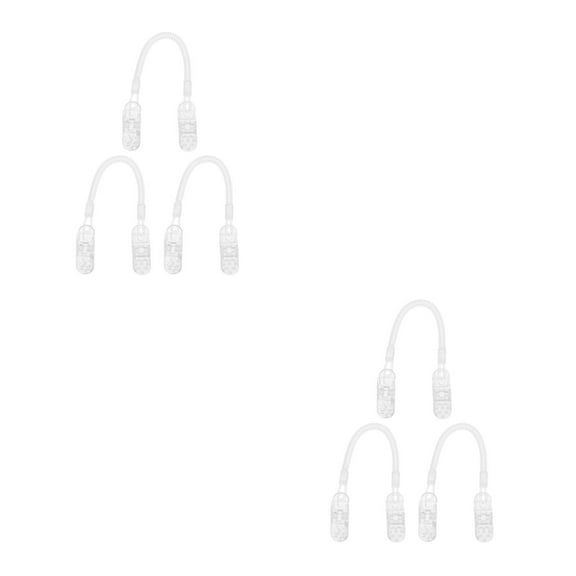 SWETRACE 6 pcs Adjustable Hat Strap Clips Elastic Hats Windproof Anti Lost Cap Strap for Golfing Fishing and Other Sports