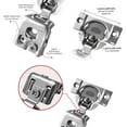 thumbnail image 2 of Berta 1 5/16" Overlay 105 Degree Face Frame Cabinet Hinges (40 Pack), 2 of 6