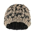 thumbnail image 2 of Gorros de Gorro de Encaje Gorros de Quimio Sombreros de Turbante Elásticos Holgados Gorra de para , , Mujeres Embarazadas Macarena Gorro de encaje de mujer, 2 of 8