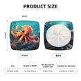 thumbnail image 5 of Fuzoiu Underwater Plant Octopus Print Square Cushion Cover,Couch Cushion Covers, Stretch Seat Slipcover for Dining Chairs, Banquets, and Home Decor-Four Pieces, 5 of 7