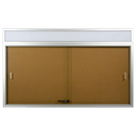 60 X 36 Cork Board For Indoor Use With Sliding Glass Doors 5 X 3