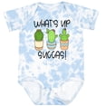 thumbnail image 3 of Inktastic What's Up Succas Funny Cacti Plants Boys or Girls Baby Bodysuit, 3 of 5