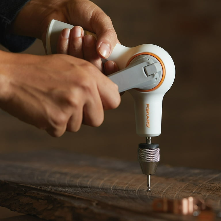 Fiskars Precision Hand Drill w 4 Bts