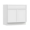 thumbnail image 6 of Vanity Art 30" W Birch Plywood Freestanding Single Base Storage Cabinet with Soft Close Doors, 6 of 9