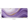 thumbnail image 7 of Purple Gold Marble Pattern Kitchen Rug Mat,Kitchen Runner Rugs Non Skid Washable,Decorative Kitchen Floor Mats for Kitchen,Sink,Laundry,17"x47.2", 7 of 7