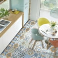 thumbnail image 5 of Goory 24Pcs Tile Stickers Wall Kitchen Bathroom Floor Moroccan Style Home Decor Vinyl Decal Sticker, 5 of 8