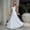 White-L, variant on White Spaghetti Strap Square Neck Floral Lace Ruched Waist Maxi Dress