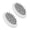 White, variant on BESTSKY 2PCS Cat Brush,Fine Steel Needle Dog Brush,Effective Fur Detangling Cat Stuff,White & Blue