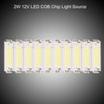 thumbnail image 2 of COB LED Bar Lamp Module, 10Pcs 12V 2W COB Chip Light Source Fits For DIY LED Lamp Lighting Fixtures Lights For DIY Car Lamp Auto Working Light, 2 of 8