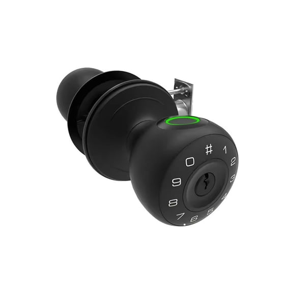Smart Lock D260 Fingerprint Door Knob with Keypad App Control Biometric for Front