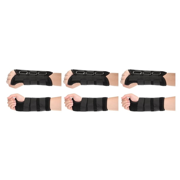 Greeniant 2 uds muñequeras elásticas bandas de soporte de mano muñequera ajustable para exteriores levantamiento de pesas tenis Fitness Type1