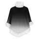 thumbnail image 5 of Chales de mujer con cuello grueso estampado, ropa cálida para el hogar, chal sin mangas con pelusa, tops de poliéster para mujer, 5 of 5