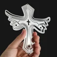 thumbnail image 1 of Wind Spinner for Yard Garden Magical 3D Visual Effect Flowing Wind Chimes Catcher Mirror Reflective Hanging Decor Bird Deterrent, 1 of 5