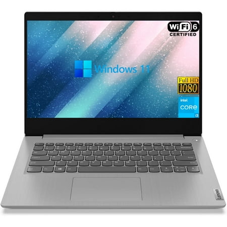 Lenovo Ideapad 3i Business Laptop, 14 Inch FHD Display, Intel Core i3-1115G4, 20GB RAM, 1TB SSD, Intel UHD Graphics, Wi-Fi 6, Bluetooth, Media Card Reader, Windows 11 Home in S Mode, Cefesfy USB Hub