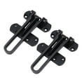 thumbnail image 3 of Shisuyan 2pcs Swing Bar Door Lock For Hinged Swing-in Door Security Hotel Door Latch, 3 of 9