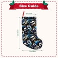 thumbnail image 3 of Lsque 18 Inches Football Pattern Christmas Stockings Hanging Ornaments,Knitted Xmas Fireplace Hanging Stocking,Holiday Decoration, 3 of 8