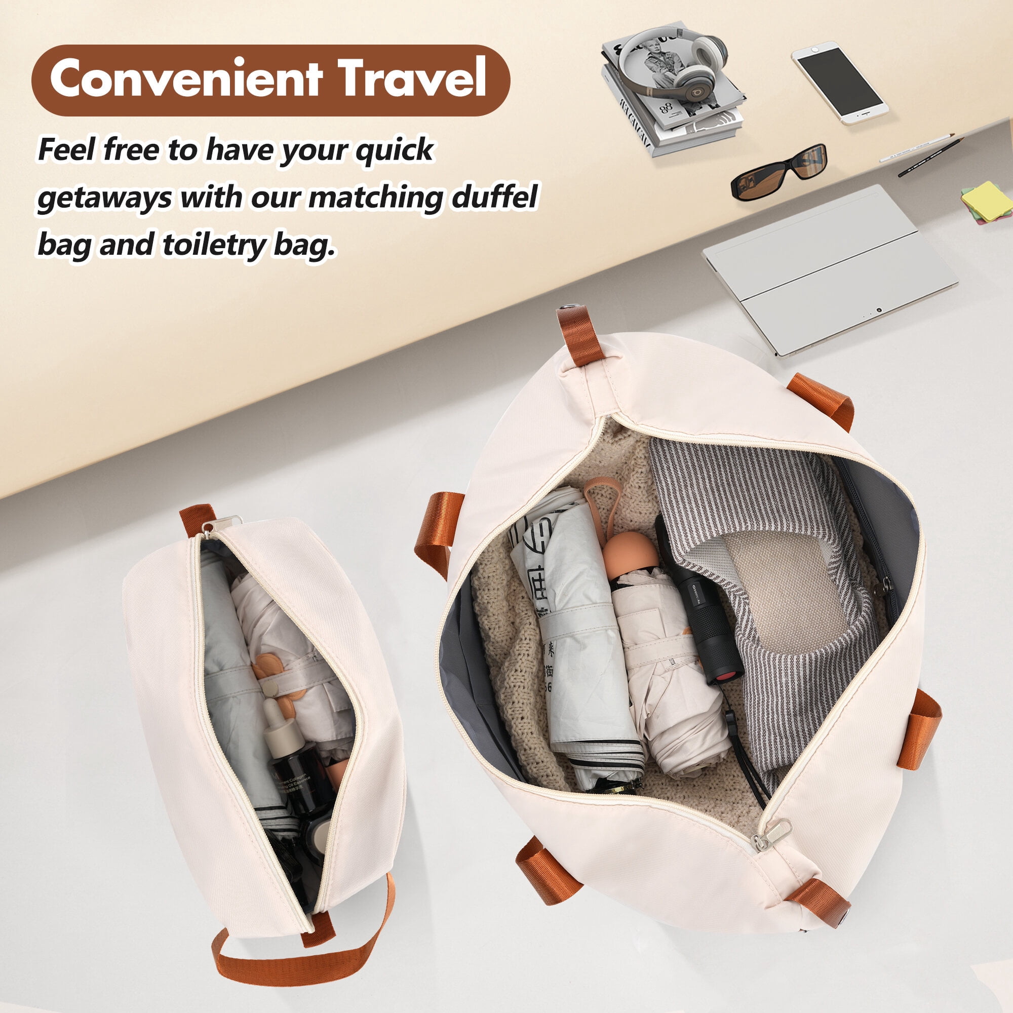 Hardside Suitcase, Hardshell Luggage Sets with Bags Lightweight Suitcase Double Spinner Wheels with TSA Lock ,Single Vintage Luggage 24 IN,White, White Hardside Luggage,Abs Hardside Checked Luggage