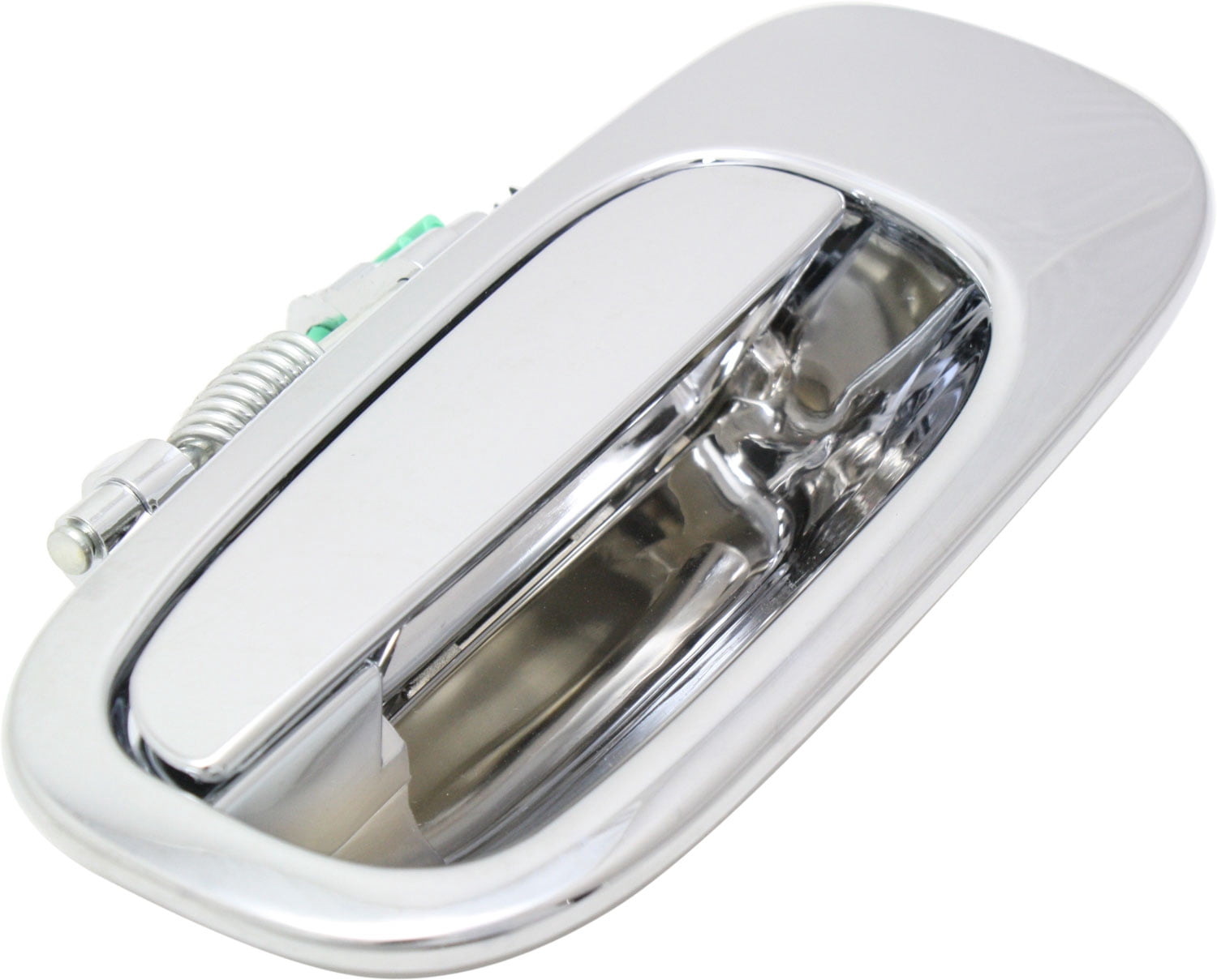 Replacement REPD491320C Exterior Door Handle Compatible with 2006-2010 Dodge Charger Rear, Left Driver Chrome