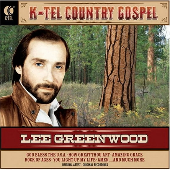 K-Tel Country Gospel Lee Greenwood Audio CD NEW