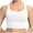 White, variant on Summer Tank Tops for Women Bra Adjustable Tank Strappy Crisscross Tops Sports Yoga Basic Camisoles