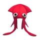 thumbnail image 5 of Sombrero de calamar, juguete para la cabeza, divertido sombrero de fiesta para juegos de rol, presentaciones en , vacaciones rosa, 5 of 8