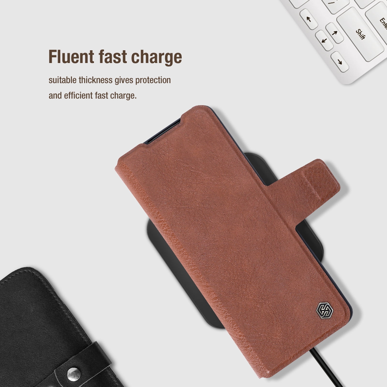 Compatible with Samsung Galaxy Z Fold5 Wallet Case with S Pen Holder, Premium PU Leather Flip Folio, Card Slots, RFID Blocking, Kickstand, Phone Cover for Galaxy Z Fold 5, Black