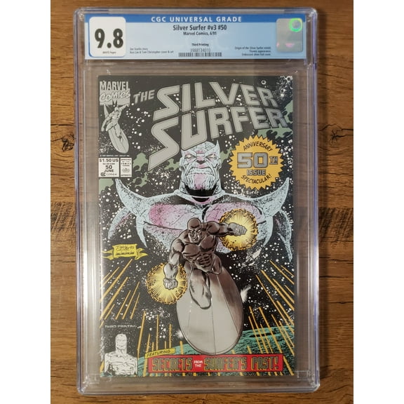 Silver Surfer #50 - CGC 9.8 Comic Book