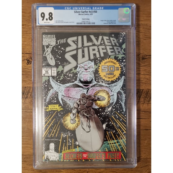 Silver Surfer #50 - CGC 9.8 Comic Book