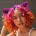 thumbnail image 1 of Bilqis Deals Color Hand Made Cos Simulation Ear Ear Clip Cute Plush Ear, 1 of 2
