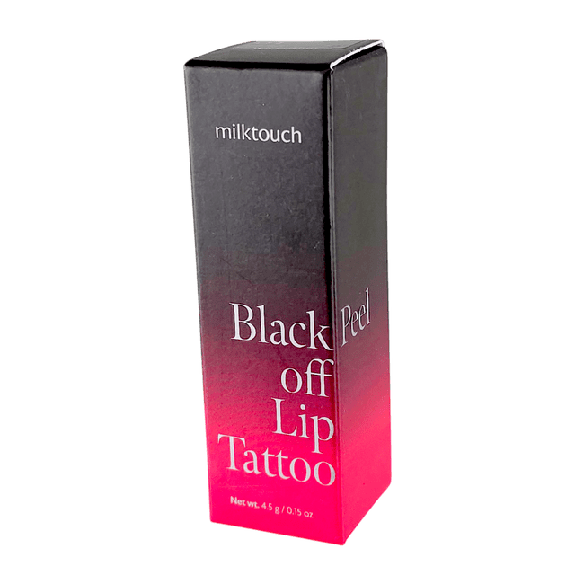 Tatuaje labial Milktouch Black Peel Off 01 Black Cherry Stain