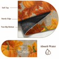 thumbnail image 6 of Kitchen Runner 2 x 6 Ft, Orange Fall Non-Slip Residential Carpet, Pumpkins Thanksgiving Maple Leaf Rustic Indoor Crawling Mats Runner Rugs for Living Room/Dining Room/Bedroom, 6 of 8