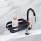 thumbnail image 5 of Estante duradero para grifo, organizador de fregadero, accesorios, estantes colgantes, cesta organizadora para baño, paño para platos, fregaderos de c azul Soledad Estante de almacenamiento para fregadero, 5 of 9