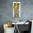 thumbnail image 4 of Epic Graffiti 'Giraffe' by Tim Nyberg, Canvas Wall Art, 12"x24", 4 of 8