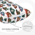 thumbnail image 3 of Sikiie Pirate hats Print Plush Pillow Cover, Wrinkle-proof and Stain-resistant Pillow Protector without Pillow Core, Home Decoration-20"x30", 3 of 6