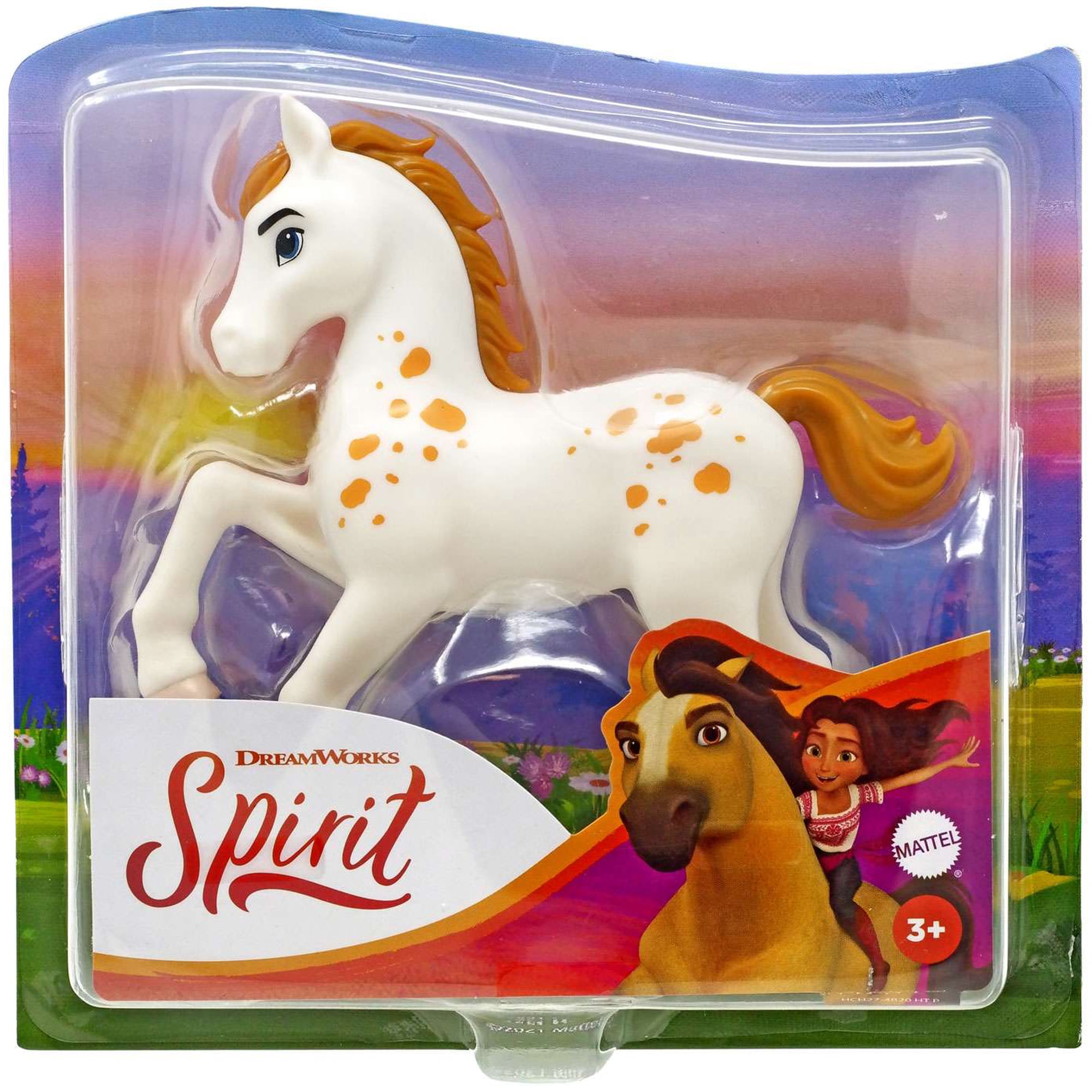 DreamWorks Spirit Untamed Herd Horse White with Spots Figure