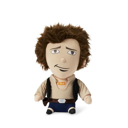 Stuffed Star Wars Plush Toy - 9" Talking Han Solo Doll