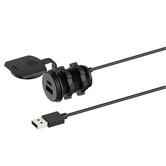 Scosche CPPDRLK-SP  PowerVolt 27W Dash Port USB-C Connection Car Charger W/ Power Delivery 3.0