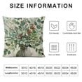thumbnail image 5 of Fenyluxe  Home Sweet Home Eucalyptus Leaves Green Throw Pillow Covers, Spring Summer Seasonal Decorations for Home 20x20in, 5 of 5