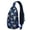 Blue-73, variant on Crossbody Sling Backpack for Women Men Ocean Cute Shark Shoulder Sling Crossbody Casual Chest Bag for Travel Sports Running Hiking