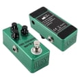 thumbnail image 3 of Green Electric Guitar Overdrive Stomp Box - True Bypass Switch, Drive/Lever/Tone Knobs for Precise Sound Control, Durable Zinc Alloy Shell, 9V DC Power, Compact 3.7x1.5x1.3 Inch Design – Ideal for, 3 of 7