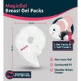 thumbnail image 3 of Magic Gel Breast Therapy Pack | 2 Reusable Hot & Cold Gel Pads for Nursing Moms, Pain Relief & Recovery, 3 of 7