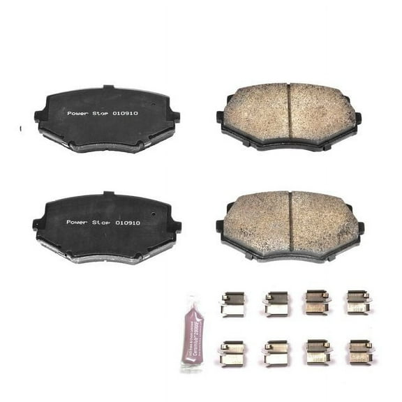 Power Stop Z23-635 Z23 Evolution Sport Carbon Fiber-Ceramic Brake Pad -Front