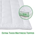 thumbnail image 5 of GOGREEN Twin XL Mattress Topper 39"x80", Extra Thick Cooling Mattress Pad with Secure-Fit Adjustable Straps, Stretches 6-20" Deep, Machine Washable Bed Topper, 5 of 8